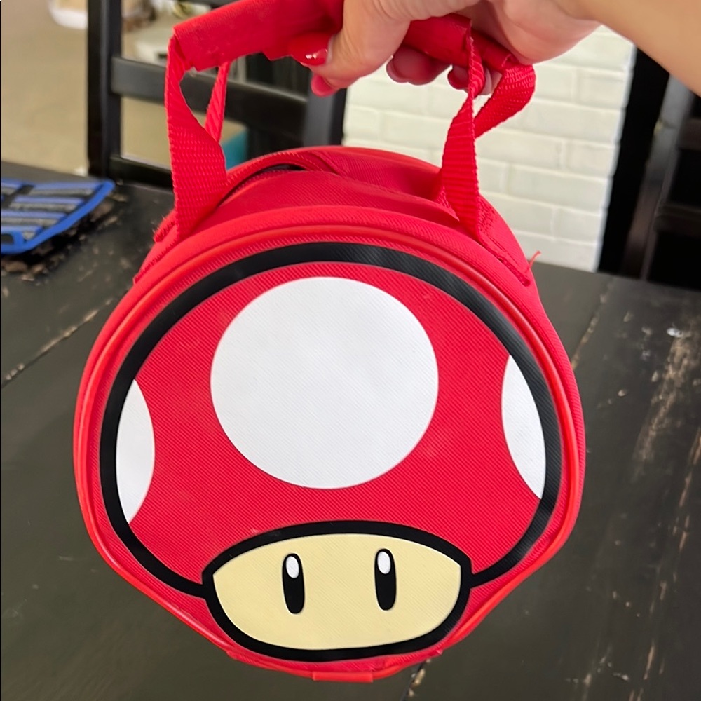 Super Mario Mushroom Lunch Bag